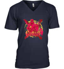 Load image into Gallery viewer, Marvel X Men Gambit Retro 90s Men's V-Neck
