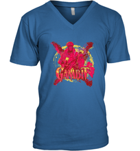 Load image into Gallery viewer, Marvel X Men Gambit Retro 90s Men's V-Neck
