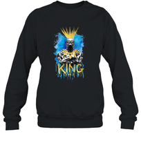 Load image into Gallery viewer, Marvel Black Panther King T�Challa Blue and Gold Crewneck Sweatshirt
