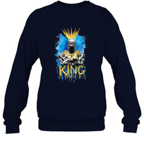 Load image into Gallery viewer, Marvel Black Panther King T�Challa Blue and Gold Crewneck Sweatshirt
