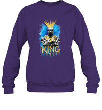 Load image into Gallery viewer, Marvel Black Panther King T�Challa Blue and Gold Crewneck Sweatshirt
