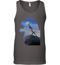 Load image into Gallery viewer, Disney Lion King Rafiki Holding Baby Simba Men's Tank Top
