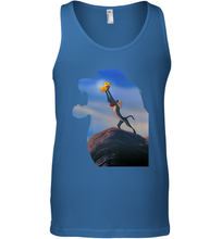 Load image into Gallery viewer, Disney Lion King Rafiki Holding Baby Simba Men's Tank Top
