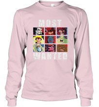 Load image into Gallery viewer, Marvel X Men Most Wanted Villains Retro Long Sleeve T-Shirt
