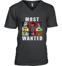 Load image into Gallery viewer, Marvel X Men Most Wanted Villains Retro Men's V-Neck
