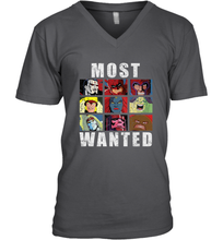Load image into Gallery viewer, Marvel X Men Most Wanted Villains Retro Men's V-Neck
