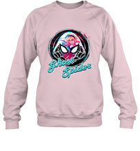 Load image into Gallery viewer, Marvel Rising Secret Warriors Ghost Spider Portrait Badge Crewneck Sweatshirt
