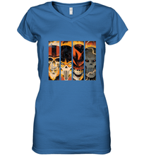 Load image into Gallery viewer, Marvel Ghost Rider Ghost Racers Spirits of Vengeance Women's V-Neck T-Shirt
