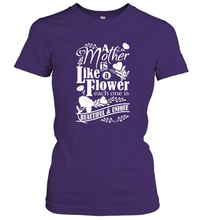 Load image into Gallery viewer, A mother is like a flower each one is beautiful and unique Women's T-Shirt

