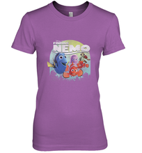 Load image into Gallery viewer, Disney Pixar Finding Nemo Group Shot Poster Women's Premium T-Shirt
