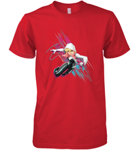 Load image into Gallery viewer, Marvel Rising Secret Warriors Ghost Spider Action Pose Men's Premium T-Shirt
