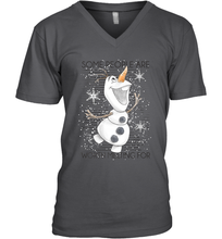 Load image into Gallery viewer, Disney Frozen Olaf Some People Are Worth Melting For Men's V-Neck
