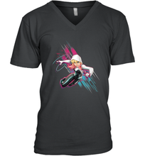 Load image into Gallery viewer, Marvel Rising Secret Warriors Ghost Spider Action Pose Men's V-Neck
