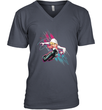 Load image into Gallery viewer, Marvel Rising Secret Warriors Ghost Spider Action Pose Men's V-Neck
