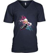 Load image into Gallery viewer, Marvel Rising Secret Warriors Ghost Spider Action Pose Men's V-Neck
