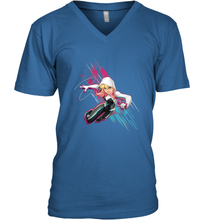Load image into Gallery viewer, Marvel Rising Secret Warriors Ghost Spider Action Pose Men's V-Neck
