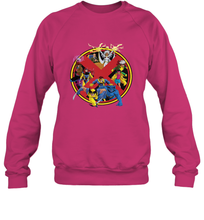 Load image into Gallery viewer, Marvel X Men Animated Series Logo Retro 90s Crewneck Sweatshirt
