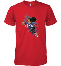 Load image into Gallery viewer, Marvel Rising Secret Warriors Miss America Action Pose Men's Premium T-Shirt
