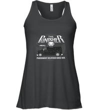 Load image into Gallery viewer, Marvel The Punisher Battle Van Since 1975 Women's Racerback Tank
