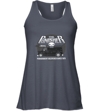 Load image into Gallery viewer, Marvel The Punisher Battle Van Since 1975 Women's Racerback Tank
