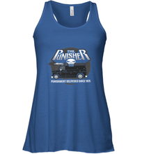 Load image into Gallery viewer, Marvel The Punisher Battle Van Since 1975 Women's Racerback Tank
