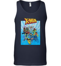 Load image into Gallery viewer, Marvel X Men Animated Series Poster Retro 90s Men's Tank Top

