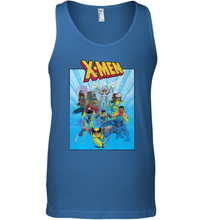 Load image into Gallery viewer, Marvel X Men Animated Series Poster Retro 90s Men's Tank Top
