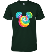 Load image into Gallery viewer, Disney Mickey Mouse Icon Rainbow Tie Dye Men's Premium T-Shirt

