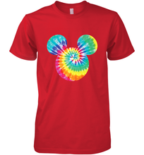 Load image into Gallery viewer, Disney Mickey Mouse Icon Rainbow Tie Dye Men's Premium T-Shirt
