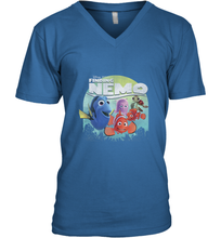 Load image into Gallery viewer, Disney Pixar Finding Nemo Group Shot Poster Men's V-Neck
