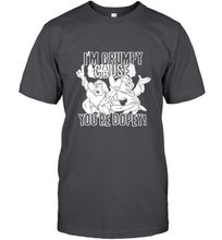 Load image into Gallery viewer, Disney Snow White Grumpy Cause You're Dopey Men's T-Shirt
