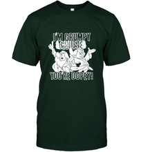 Load image into Gallery viewer, Disney Snow White Grumpy Cause You're Dopey Men's T-Shirt
