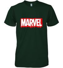 Load image into Gallery viewer, Marvel Logo Melting Letters Halloween Men's Premium T-Shirt
